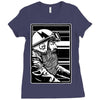 beard and ride Ladies Fitted T-Shirt