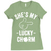 she's my lucky charm Ladies Fitted T-Shirt