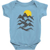 mountain ink Baby Onesie