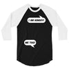 I am Hungry Me Too Mom and Baby Talking 3/4 Sleeve Shirt