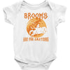 brooms are for amateurs 2 Baby Bodysuit