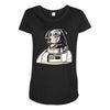 Laika The Space Dog Maternity Scoop Neck T-shirt