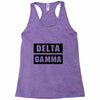 Delta Gamma Black Racerback Tank