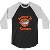 powered by ramen 3/4 Sleeve Shirt
