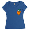 plankton pocket Women's Triblend Scoop T-shirt