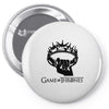 gold Pin-back button