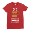 coffee addiction Ladies Fitted T-Shirt