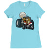murky and lurky cruise round in their doom buggy Ladies Fitted T-Shirt