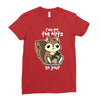 nuts Ladies Fitted T-Shirt