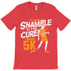 shamble to the cure zombie 5k T-Shirt