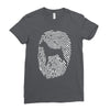 boxer fingerprint Ladies Fitted T-Shirt
