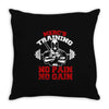 merc's gym training Throw Pillow