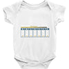 always accurate Baby Onesie