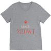 CHECK MEOWT CAT V-Neck Tee