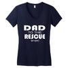 dad to the rescue Women's V-Neck T-Shirt
