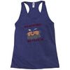 my face Racerback Tank