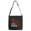 Just A Girl In Love With Her Heavy Equipment Operator Adjustable Strap Totes
