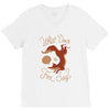 what does the fox say V-Neck Tee