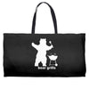 bear grills bbq funny Weekender Totes