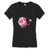 lion in a box Women's V-Neck T-Shirt