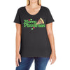 merry pizzamas Ladies Curvy T-Shirt
