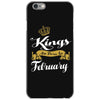 kings are born in february iPhone 6/6s Case