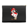 mario licking toad Accessory Pouches