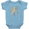 torn rib cage Baby Onesie