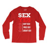 Sex Yes Please Long Sleeve Shirts