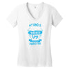 My Uncle Is Totally My Most Favorite Guy Women's V-Neck T-Shirt