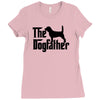 the dogfather beagle Ladies Fitted T-Shirt
