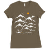 home Ladies Fitted T-Shirt