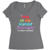 This Is My Human Costume I'm Really a Unicorn Women's Triblend Scoop T-shirt