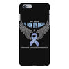 my hero is now my angel stomach cancer awareness iPhone 6 Plus/6s Plus Case
