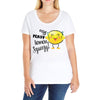 Easy Peasy Lemon Sgueezy Ladies Curvy T-Shirt