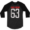 i have a dream 1963 3/4 Sleeve Shirt