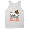 This Girl Loves Shetland Sheepdog Tank Top