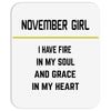 November Girl Mousepad