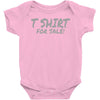 tshirt for sale Baby Onesie