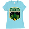 forest moon Ladies Fitted T-Shirt