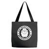 bin nicht fett Tote Bags