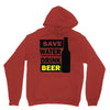 save water drink beer (2) Unisex Hoodie