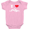 i love sushi Baby Onesie