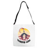 scorpio girl Adjustable Strap Totes