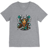 mnk never die V-Neck Tee