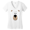bear Women's V-Neck T-Shirt
