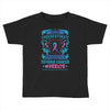 Never Underestimate the Strength of a Thyroid Cancer Warrior Toddler T-shirt