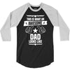 Awesome Dad Looks Like 3/4 Sleeve Shirt