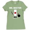 mr dexter Ladies Fitted T-Shirt