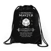 Dungeon Master Drawstring Bags